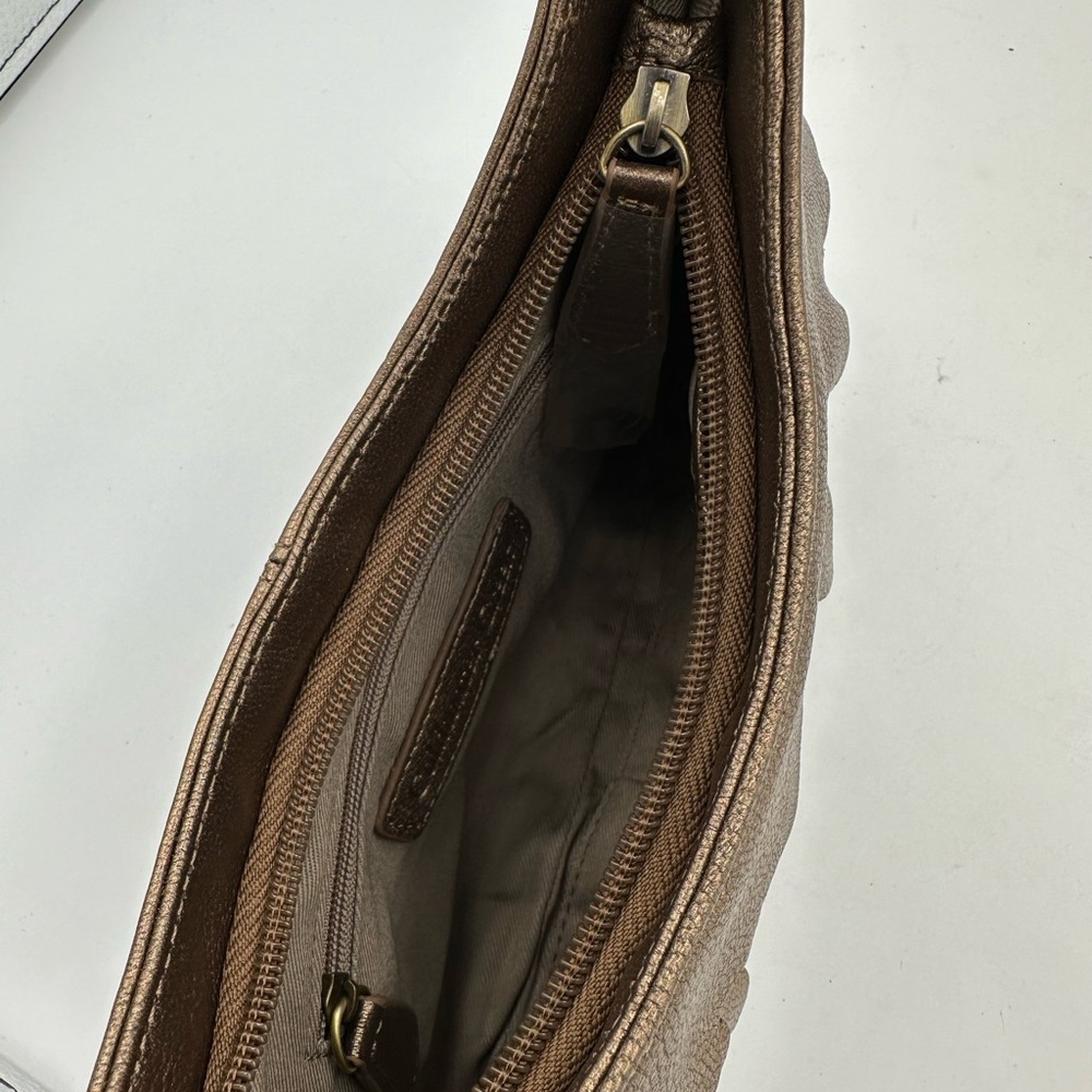 Coldwater Creek Bag - NWT Gold leather - Picture 3 of 3